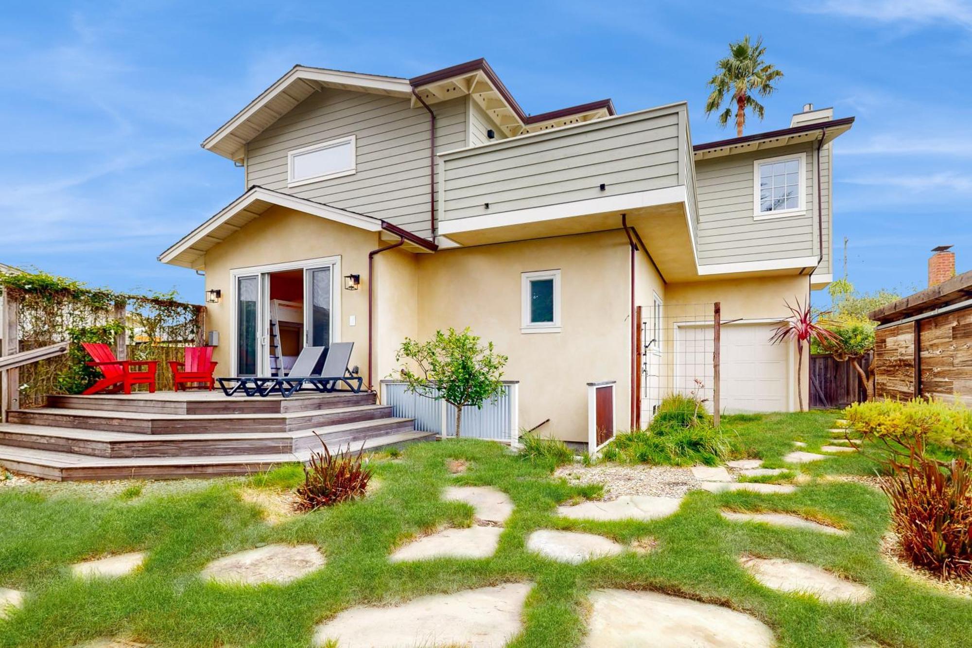 Вилла Pleasure Point Retreat Санта-Крус Экстерьер фото